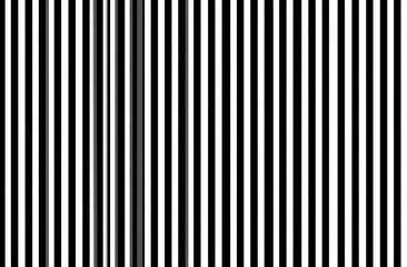 Vertical black, white, and gray striped pattern; parallel lines creating an optical illusion