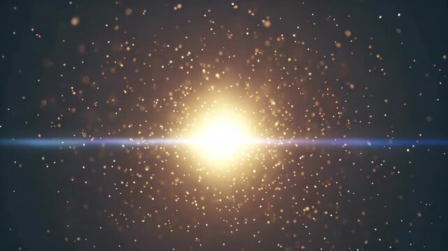 Golden Particle Shine background material, golden particle spot shine