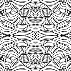 Abstract seamless geometric pattern