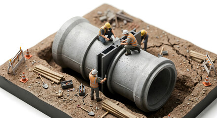 下水道耐震補強工事