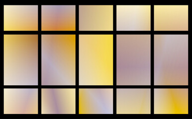 Bright lime and mint gradients flow across rectangular tiles on black, conveying freshness and growth, ideal for eco branding, health concepts, and vibrant digital design layouts.