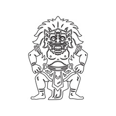 Fototapeta premium Mythical Creature Illustration