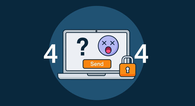 Secure online transaction process depicted on laptop screen with encryption and authentication symbols