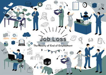 職を失う会社員
