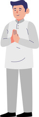 Fototapeta premium Eid Mubarak Activity Illustration