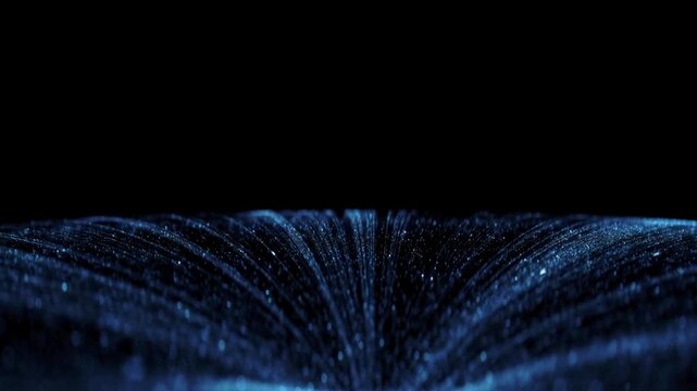Futuristic hi-tech background animation. Digital Data Network Connection Concept. big data visualization background. Cyberspace security database.
