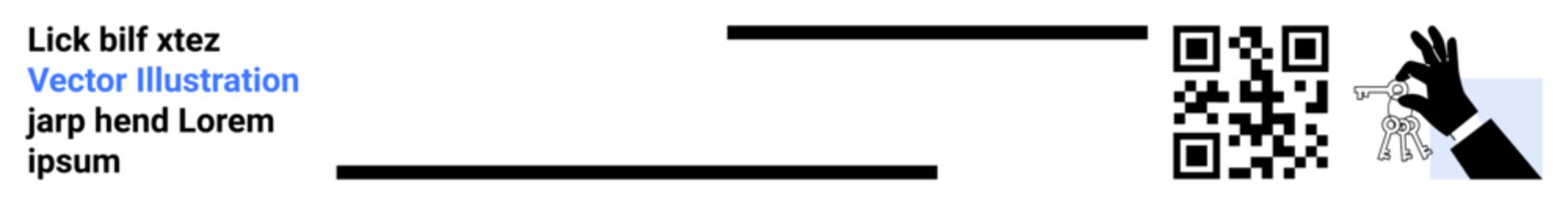 Digital payment, technology integration, modern marketing, user interaction, security, and scanning tools. A hand interacts with a QR code in a clean layout. Digital payment and technology