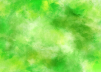 黄緑の美しいフワフワした空間