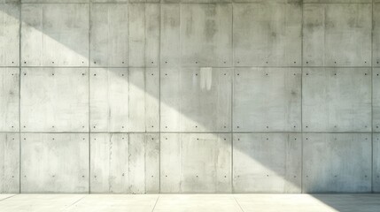 Concrete Wall with Unique Texture and Natural Lighting Effect