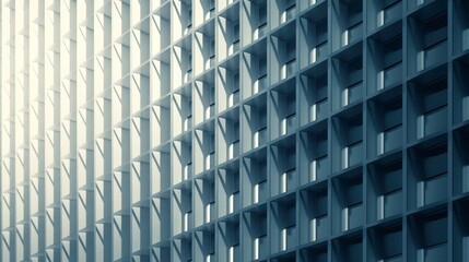 Modern Architectural Abstract Texture of Building Wall Panels