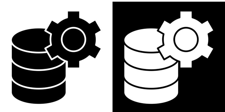 Data In Monochrome Glyph