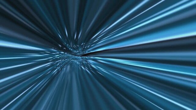 Transferring of big data. storage of block chain, server, hi-speed internet. Digital tunnel of Data flow. Abstract stream flow of big data background.