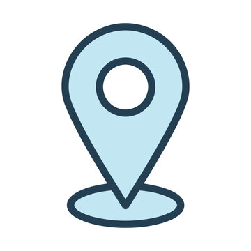 Location Pin Icon &ndash; Map Navigation Marker Vector