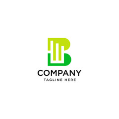 letter b with finance logo icon design vector design template inspiration	
