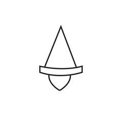 Fototapeta premium farmer hat icon