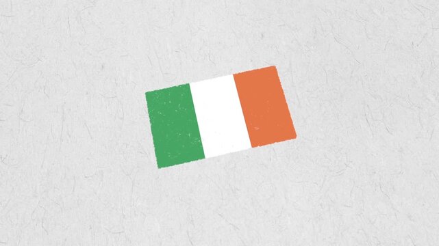 Ireland Rubber Stamp