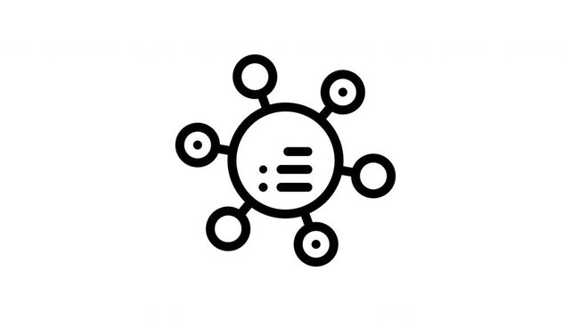 diagram animated icon