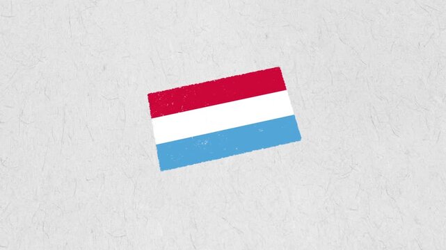 Luxembourg Rubber Stamp