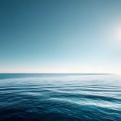 Obraz premium blue sky and sea