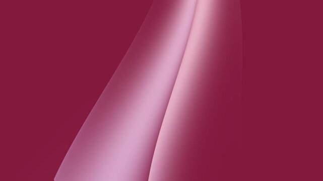 Abstract Pink Red Gradient Silk Wave Motion Background Loop