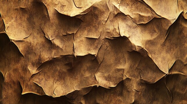 Realistic Detailed Texture Background of a Piece of Thic Material