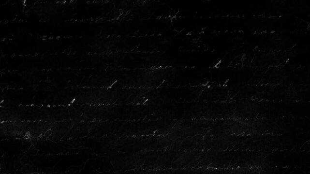 Grunge Paper Texture Loop. Dark grunge newspaper texture. A distressed, black and white animation 