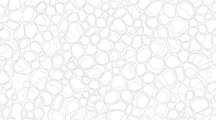 Abstract Organic Cell Texture and Pebble Stone Pattern Background Line Art © Dileesha