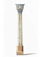 Naklejka premium Ancient Egyptian hieroglyphic column