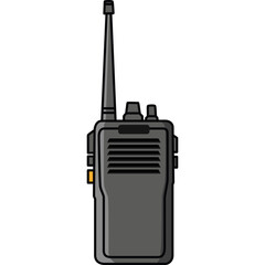 Walkie Talkie Illustration