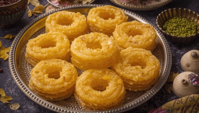 Indian Desserts | Imarti | Jalebi | Homemade Treats | Traditional Rich Cuisine