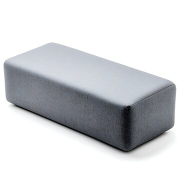 Modern Rectangular Gray Cushion for Stylish Home Decor and Comfortable Seating Solutions