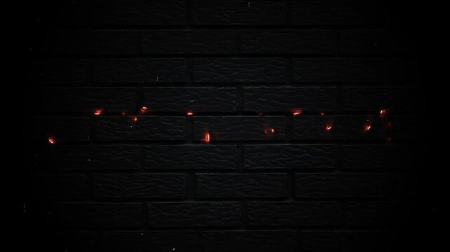 September 28 Text Neon Glowing Month Date Animation