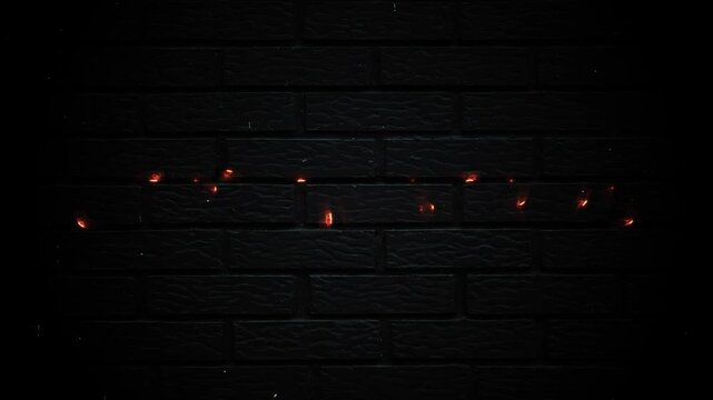 September 29 Text Neon Glowing Month Date Animation