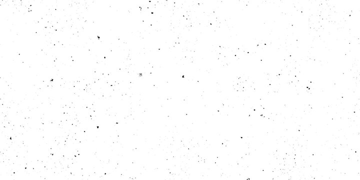 Abstract grainy white texture background with fine black grit speckles creating a vintage aesthetic, adding organic depth to minimalist designs.