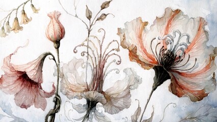 abstract watercolor background