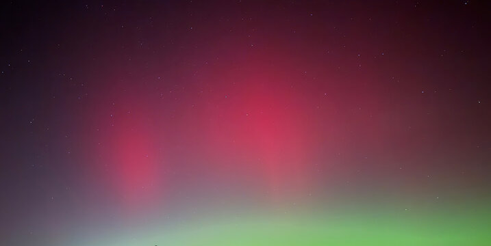 Northern Lights with starry sky