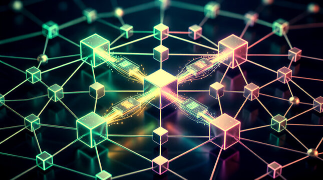 Visualization of a decentralized multi-agent system