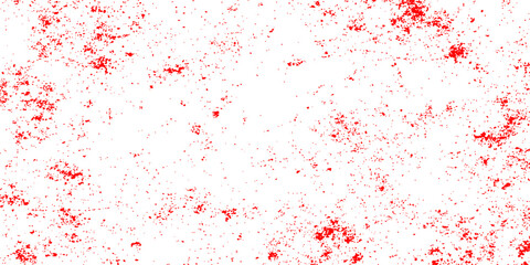 A red paint splashes background featuring a grunge watercolor texture with blood red ink splatters, artistic paint drips, and liquid stains for a bold vector art pattern illustration