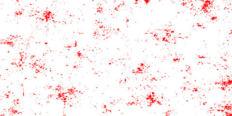 A grunge red paint splash background featuring an artistic vector splatter design with ink stains and watercolor liquid textures on a dirty paper frame illustration