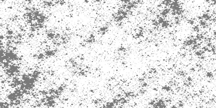 An abstract gray grunge background featuring a weathered concrete wall texture with a dirty stone pattern and paint splatters for an old industrial backdrop design