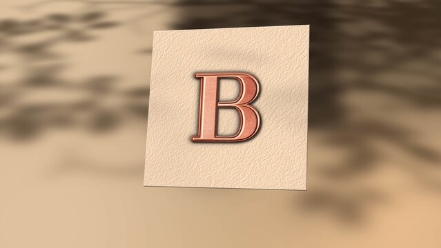 Editorial 3D Paper Logo Reveal