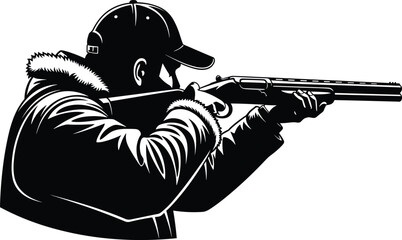 Cat silhouette illustration, sunglasses fashion artwork design, stylish feline graphic, cool pet symbol drawing, anthropomorphic animal artwork, striped fur design, black white © MstTaslina