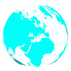 Modern World Map Vector Illustration Global Infographic Map Design