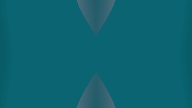 Teal Background with Hourglass Shape Animation.