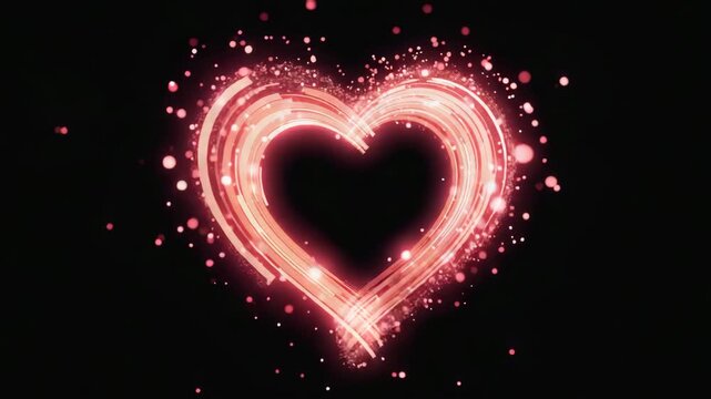 red heart background