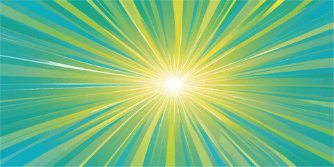 Obraz premium Sunburst abstract background with glowing rays and warm sunlight pattern