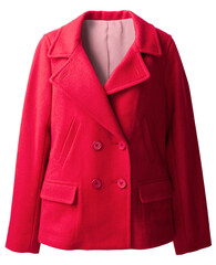 赤いピーコート	
