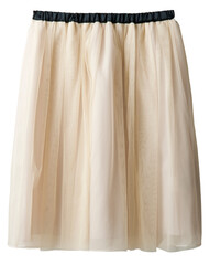 ギャザーシフォンスカート