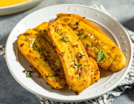 Homemade Yellow Fried Plantains