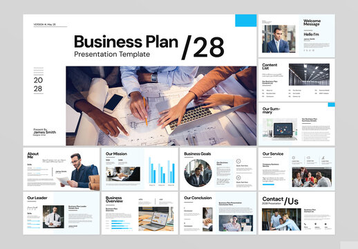 Business Plan Presentation Layout